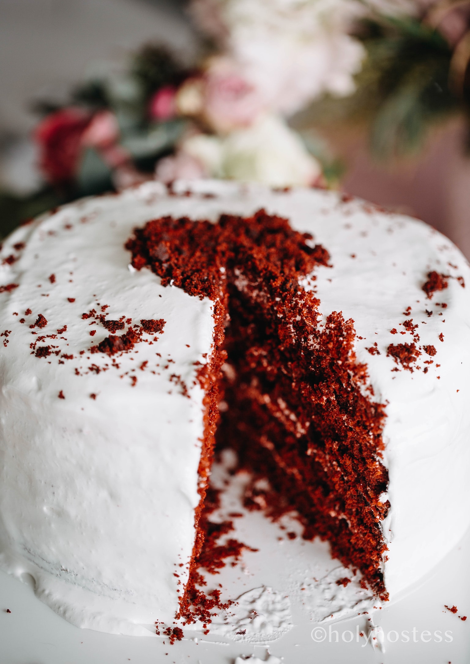 Pastel Red Velvet para Cumpleaños de Mujer y Hombre