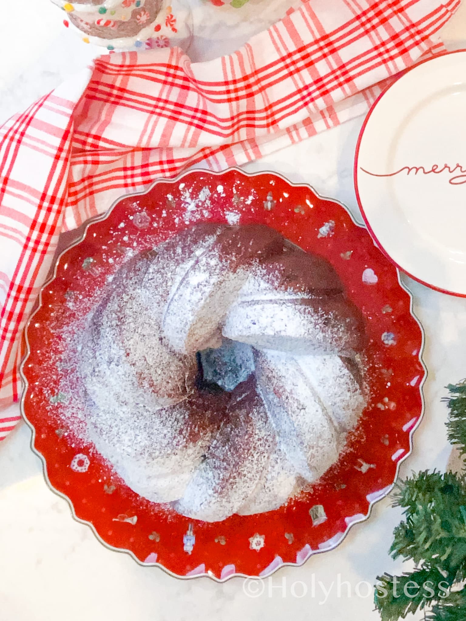 Torta Negra Navideña II en Bundt Cake